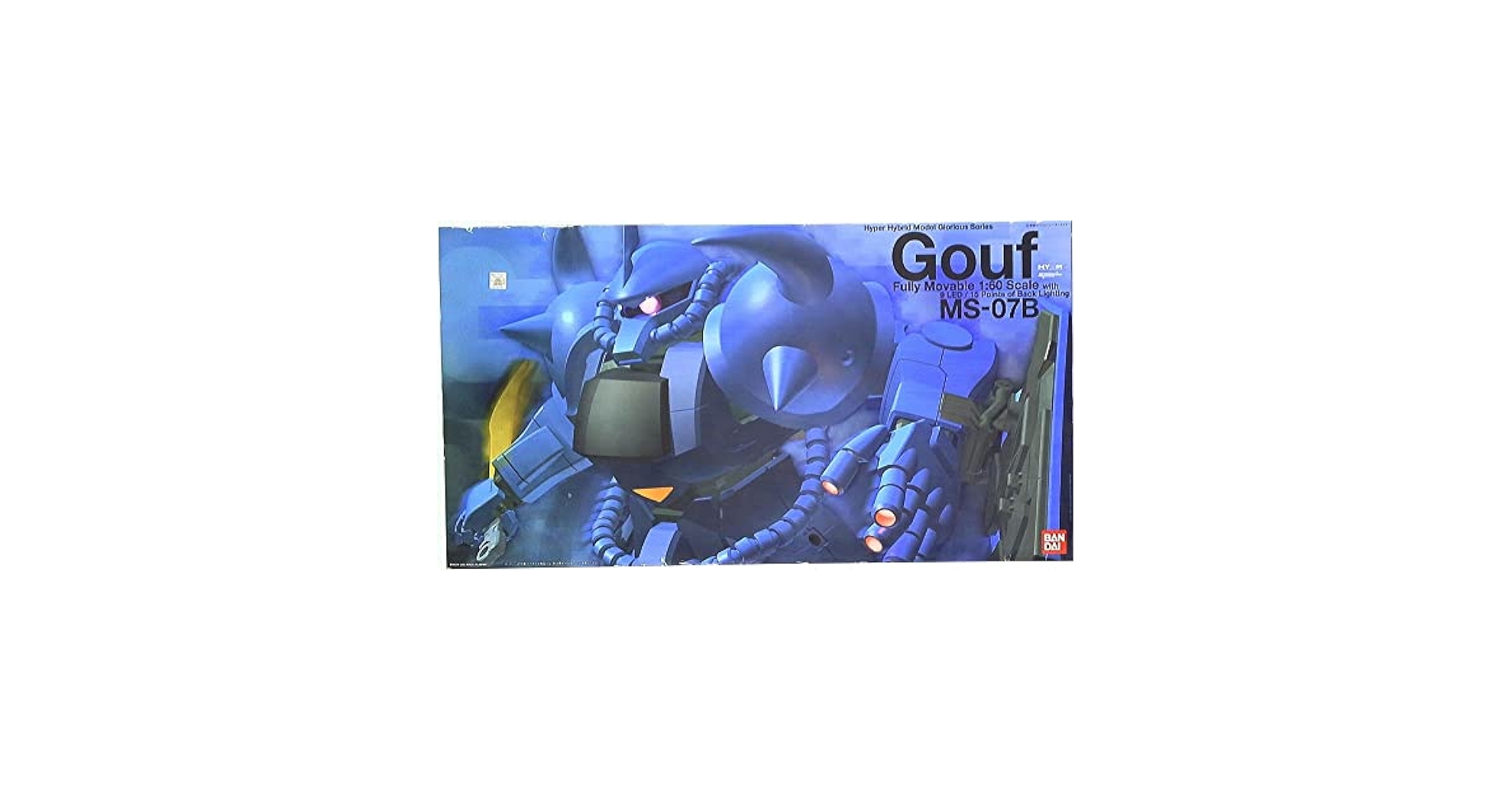 Amazon.com: Bandai Hobby MS-07B Gouf 1/60, Bandai Hyper